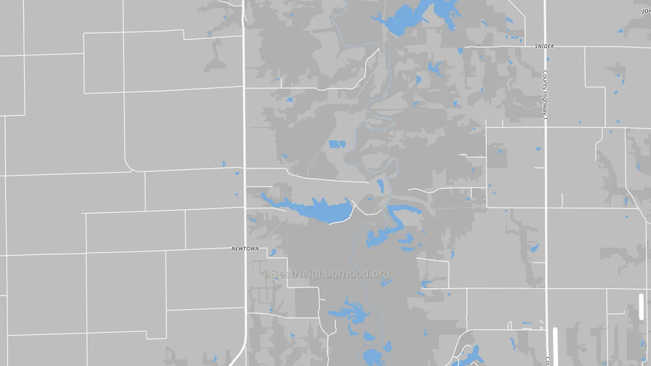 Transit Grade map of Newtown, IL