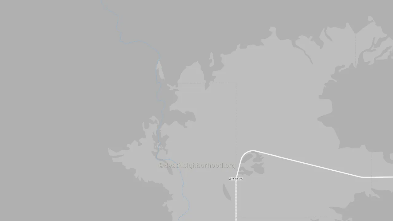 Transit Grade map of Niarada, MT