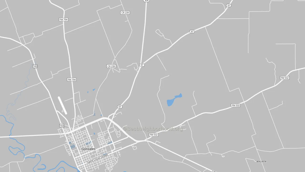 Transit Grade map of Nickel, TX