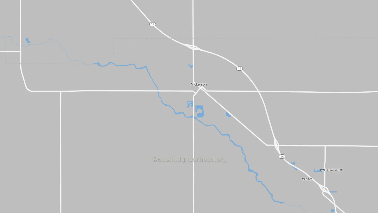 Transit Grade map of Nickerson, KS