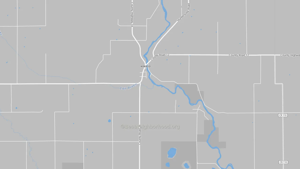Transit Grade map of Nimrod, MN