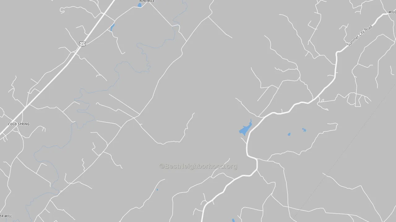 Transit Grade map of Nine Mile, TN