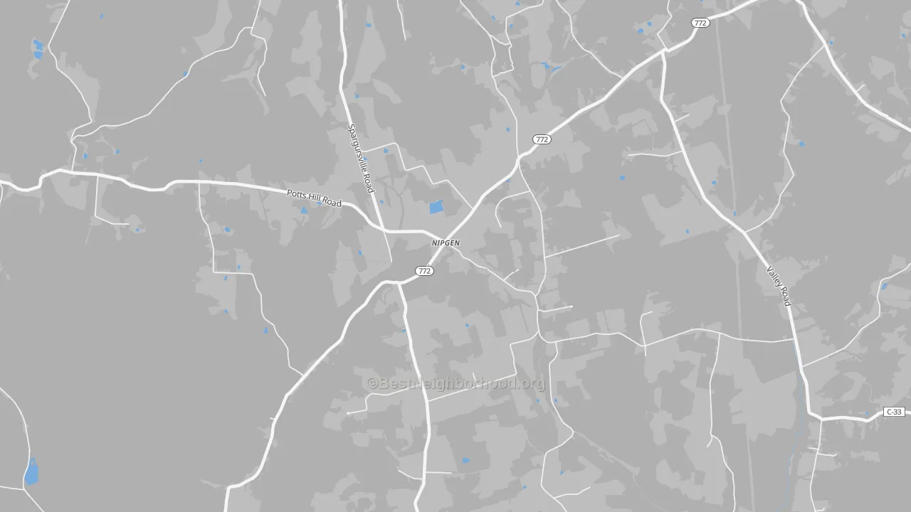 Transit Grade map of Nipgen, OH