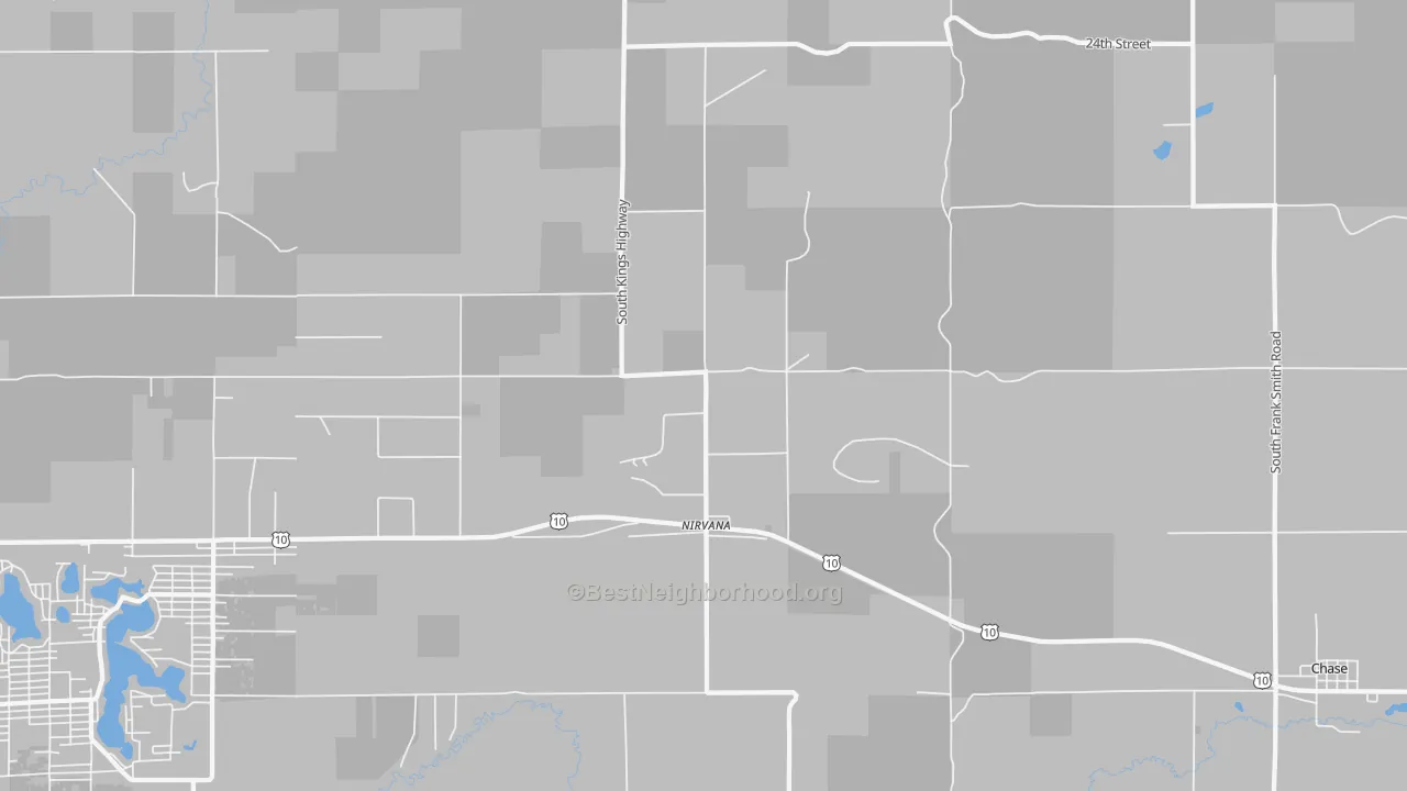 Transit Grade map of Nirvana, MI