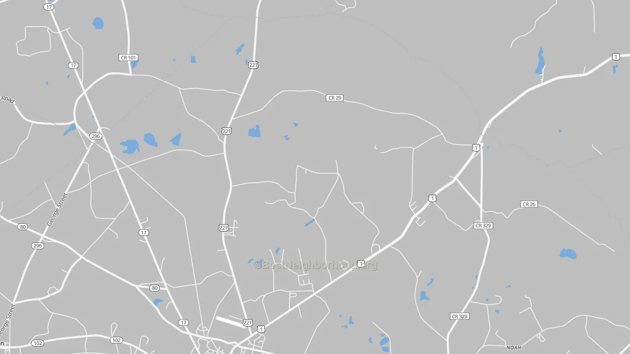 Transit Grade map of Noah, GA