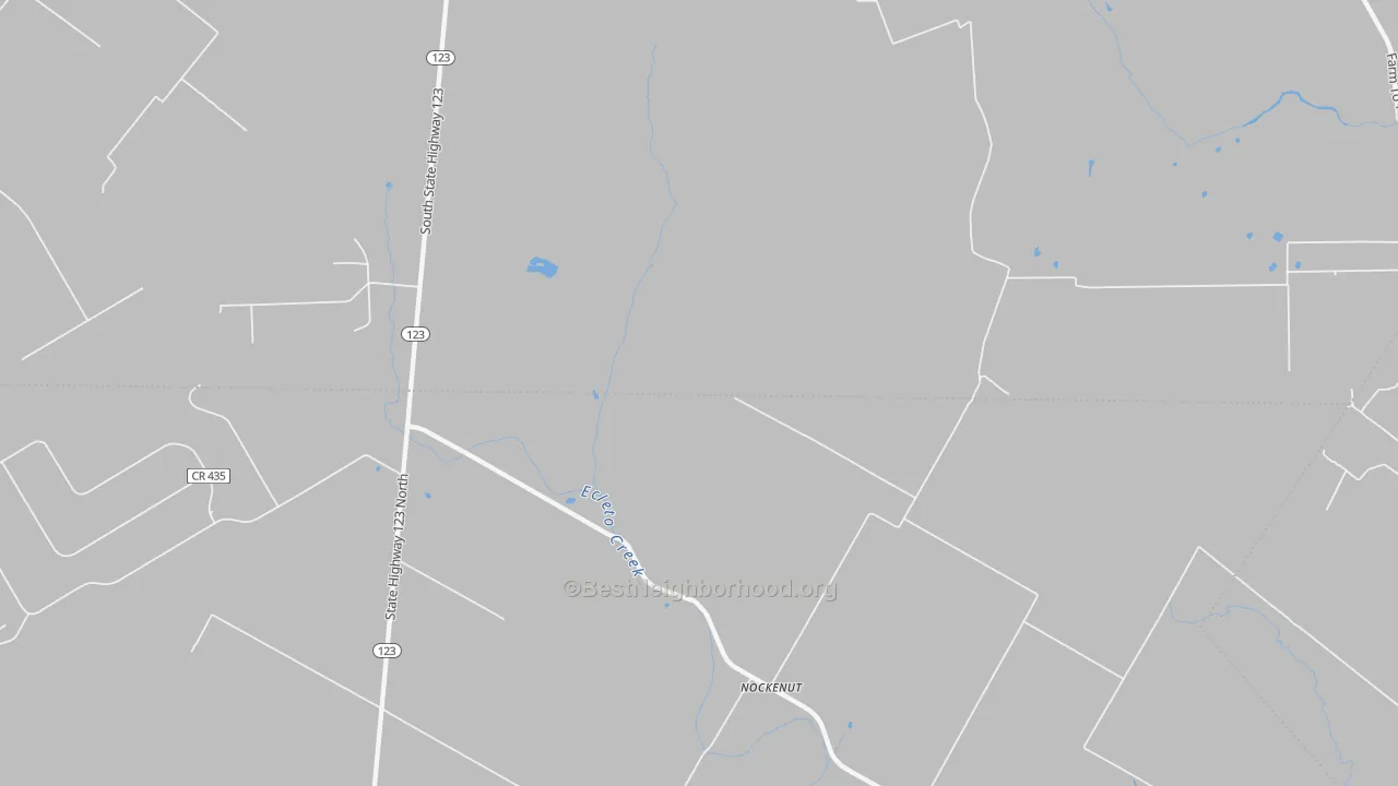 Transit Grade map of Nockenut, TX