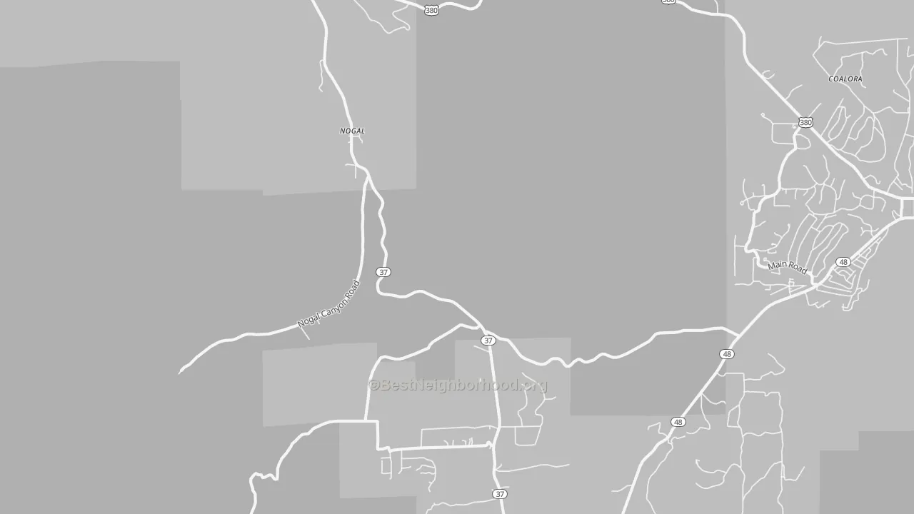 Transit Grade map of Nogal, NM