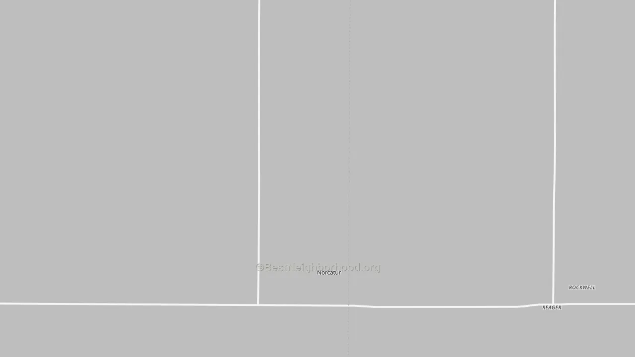 Transit Grade map of Norcatur, KS