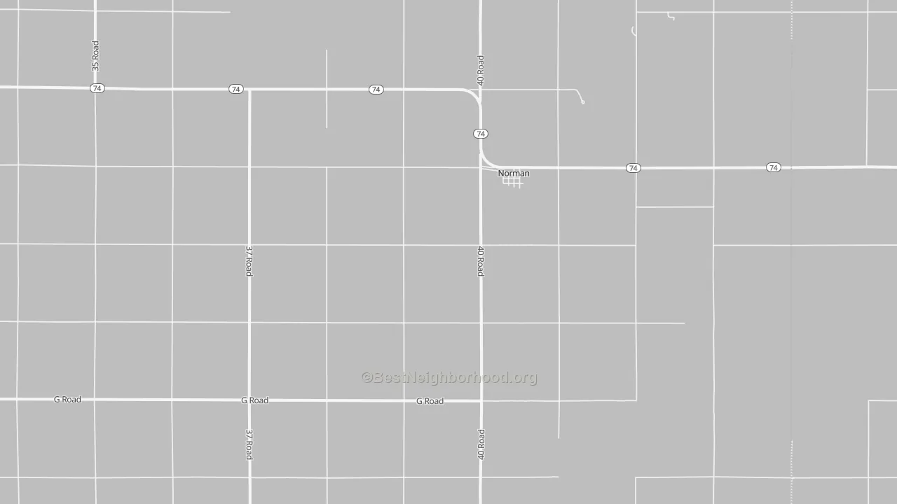 Transit Grade map of Norman, NE