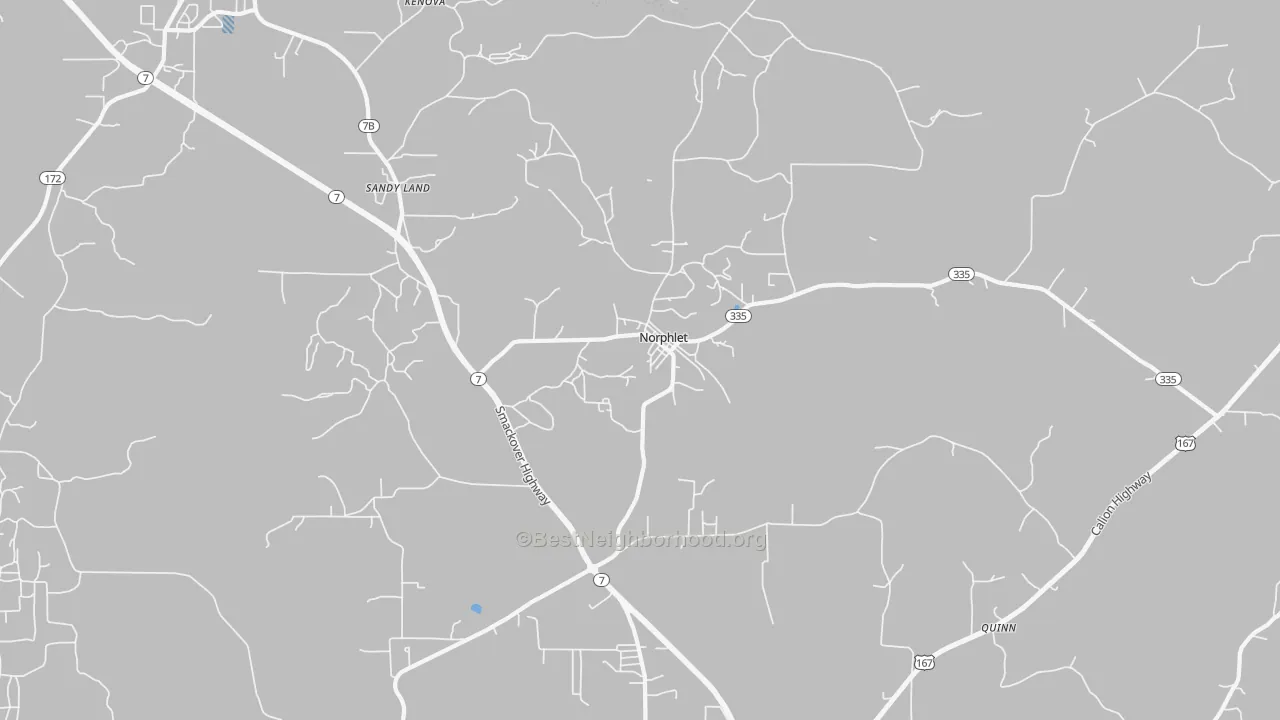 Transit Grade map of Norphlet, AR