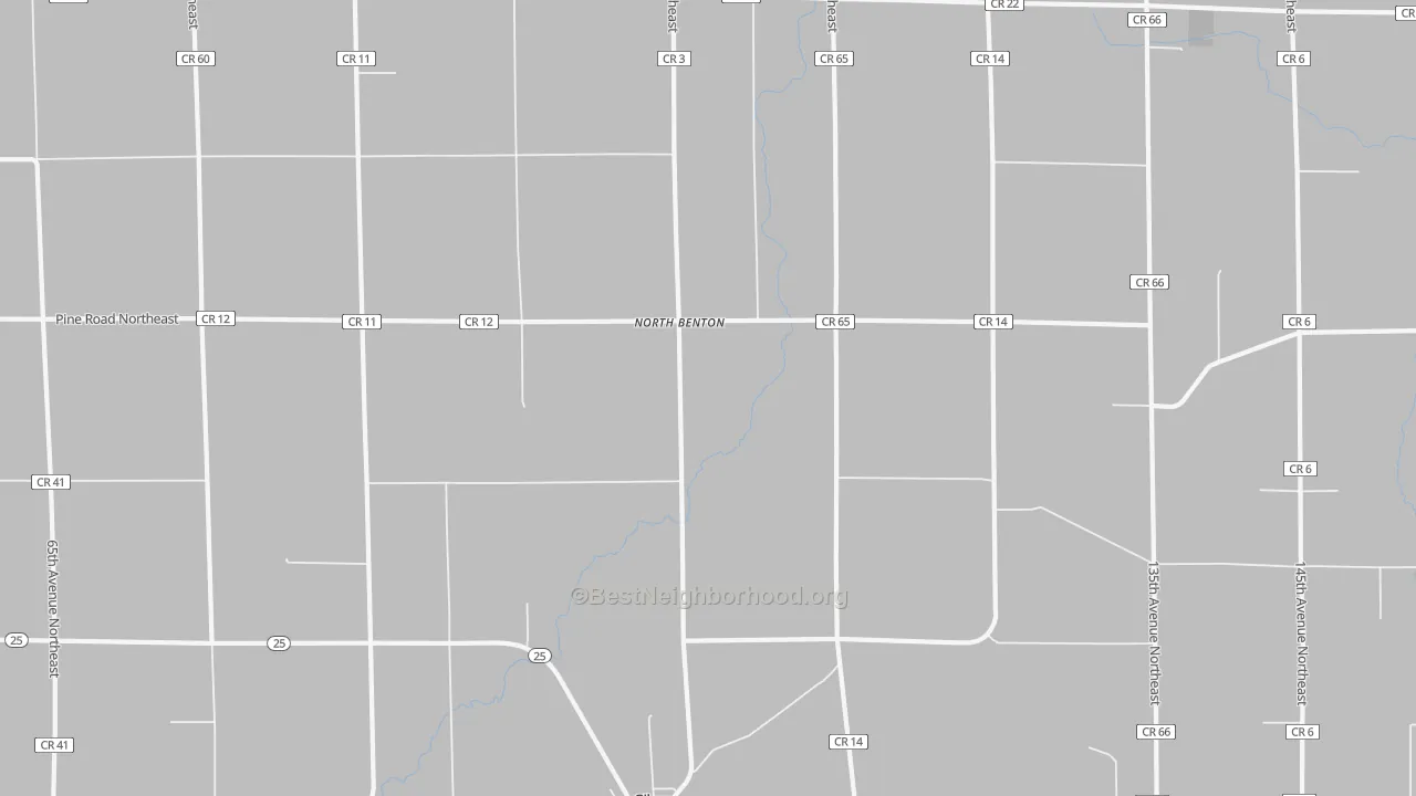Transit Grade map of North Benton, MN