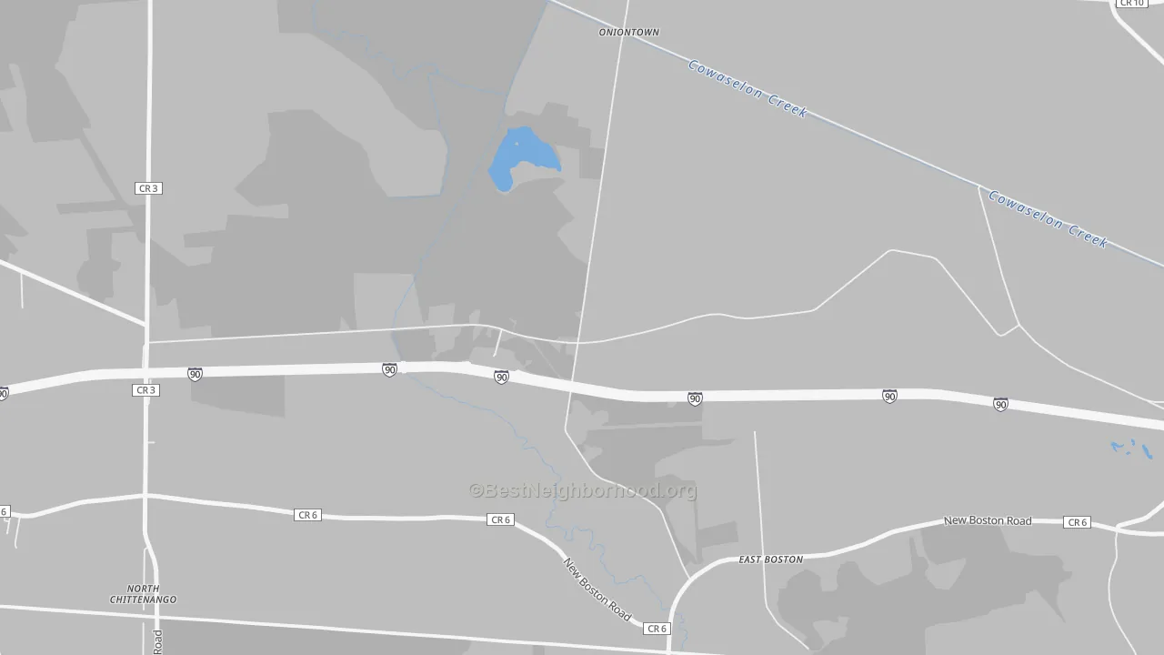 Transit Grade map of North Chittenango, NY