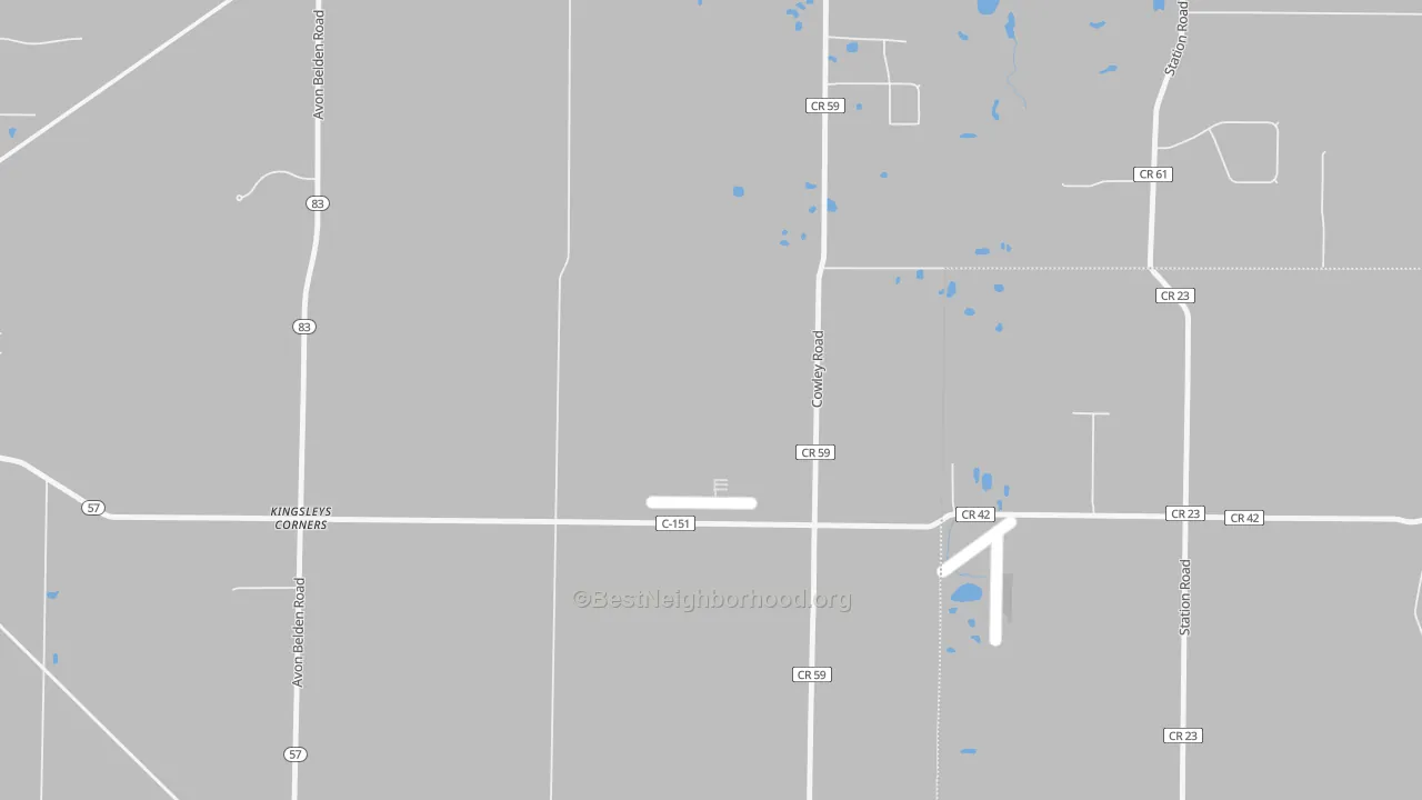 Transit Grade map of North Eaton, OH