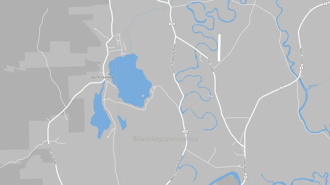 Transit Grade map of North Fryeburg, ME