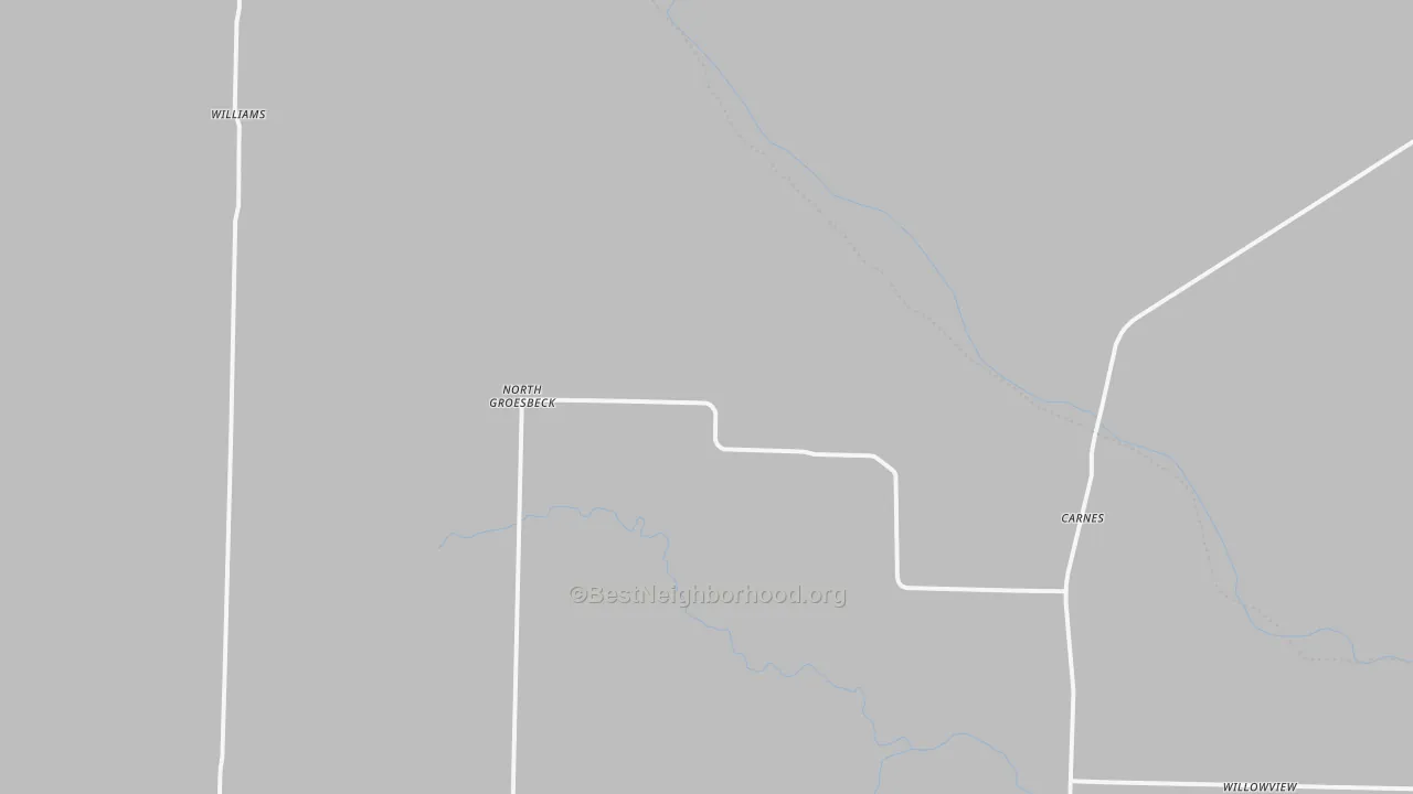 Transit Grade map of North Groesbeck, TX