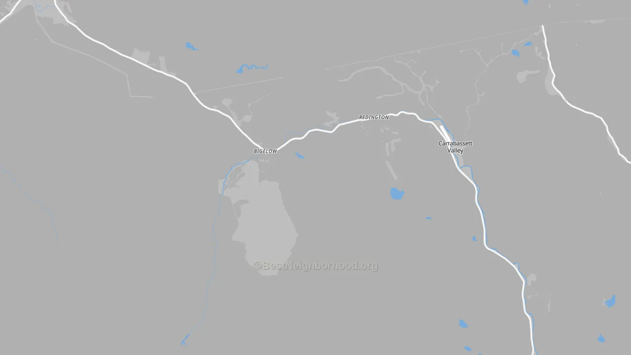 Transit Grade map of North Jay, ME