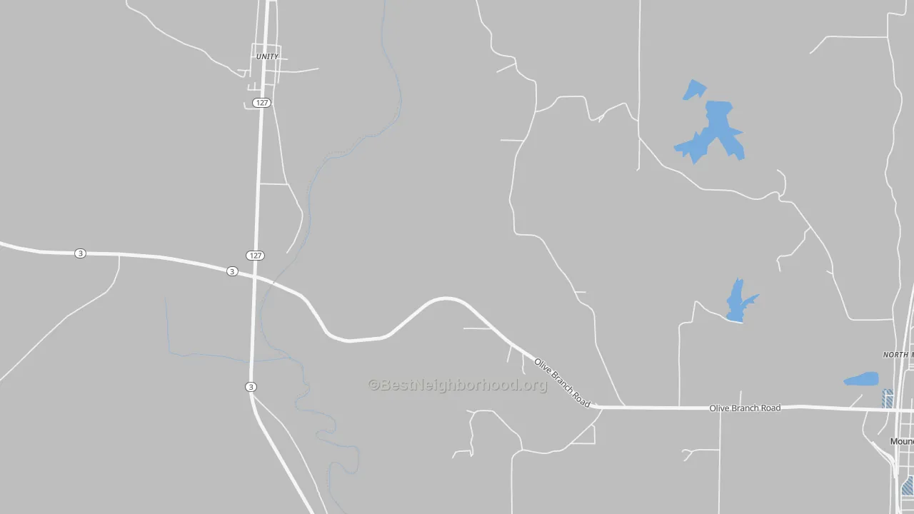 Transit Grade map of North Mounds, IL