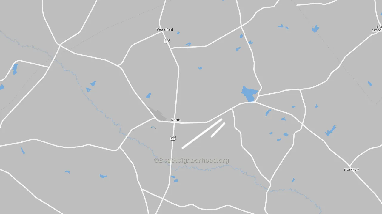 Transit Grade map of North, SC