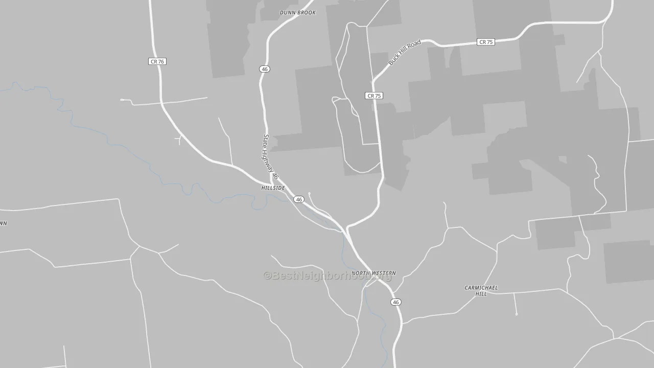 Transit Grade map of North Western, NY