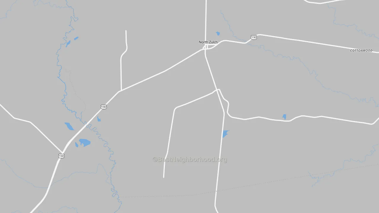 Transit Grade map of North Zulch, TX