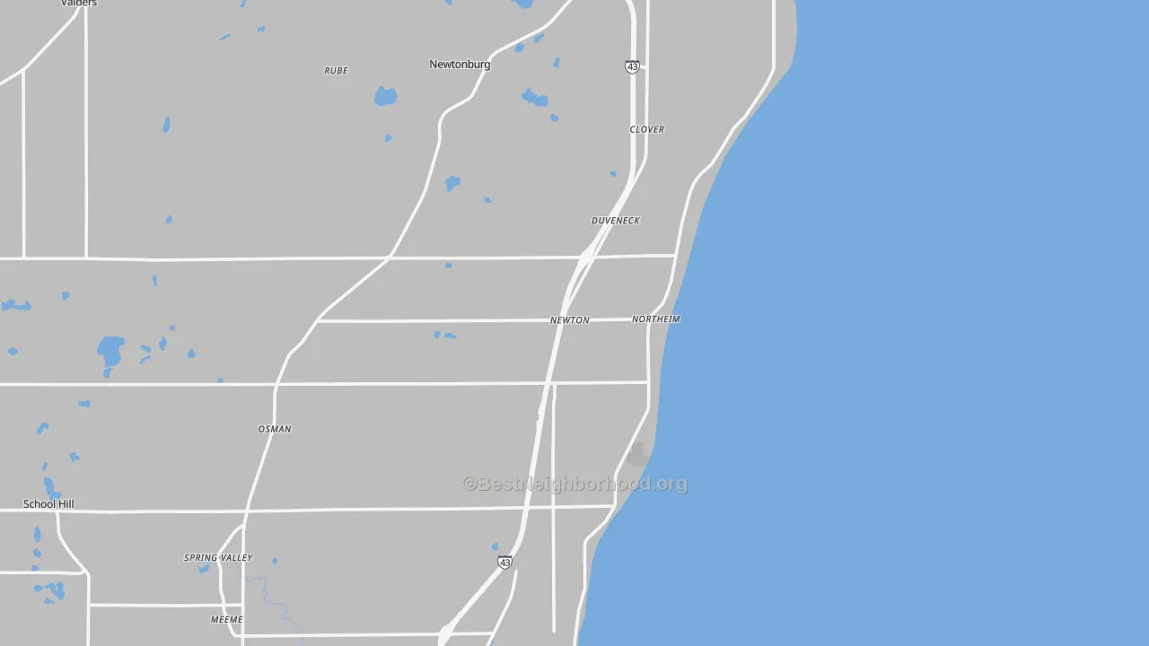 Transit Grade map of Northeim, WI
