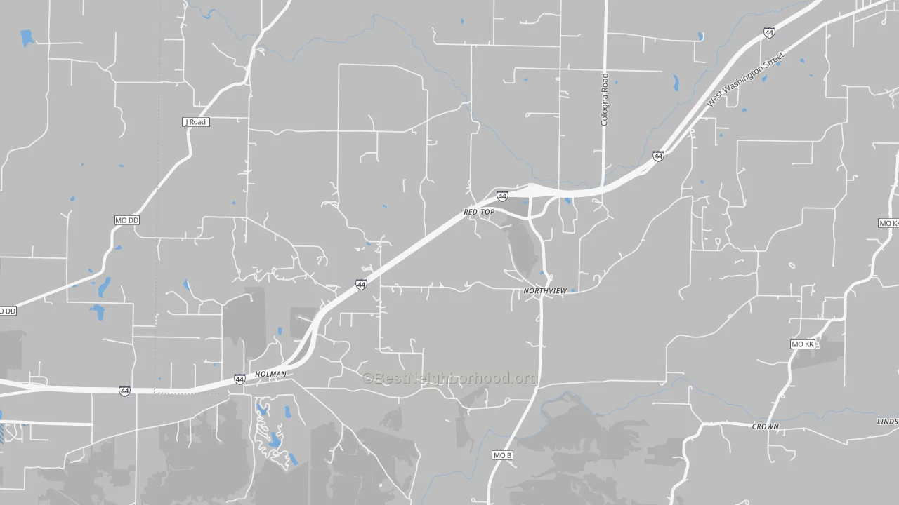 Transit Grade map of Northview, MO