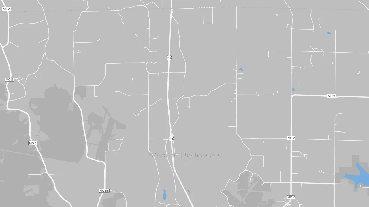 Transit Grade map of Northwye, MO