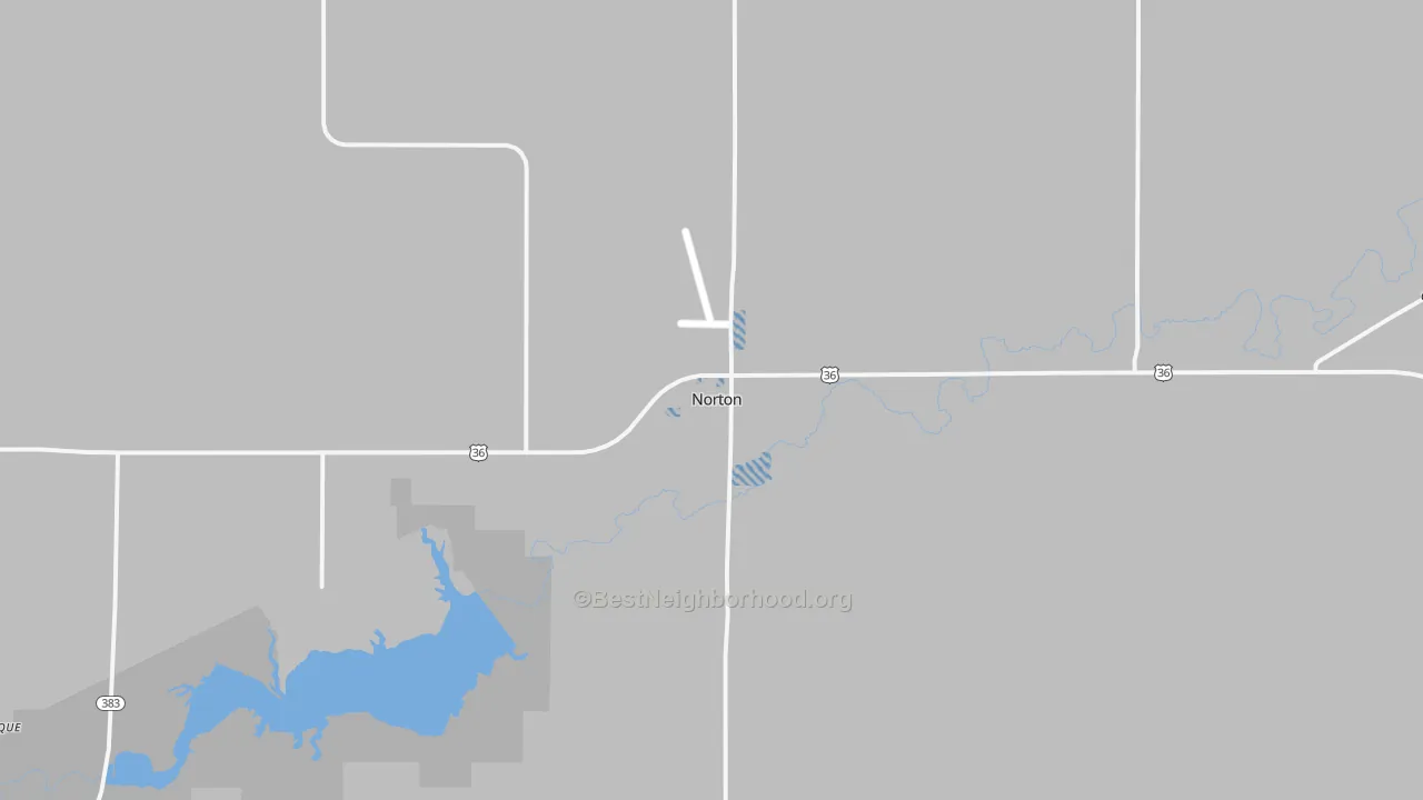 Transit Grade map of Norton, KS