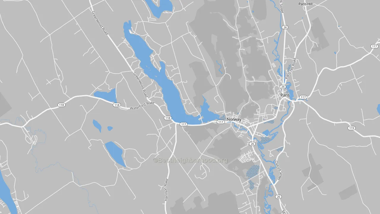 Transit Grade map of Norway, ME
