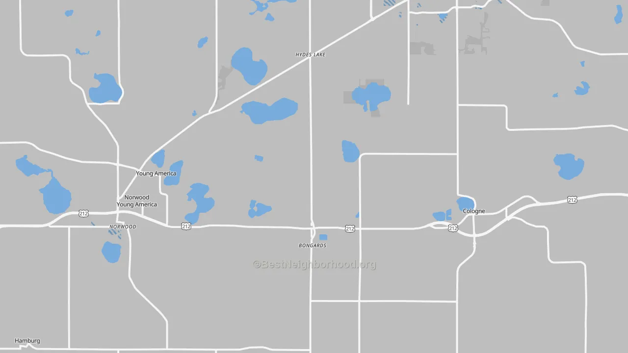 Transit Grade map of Norwood, MN