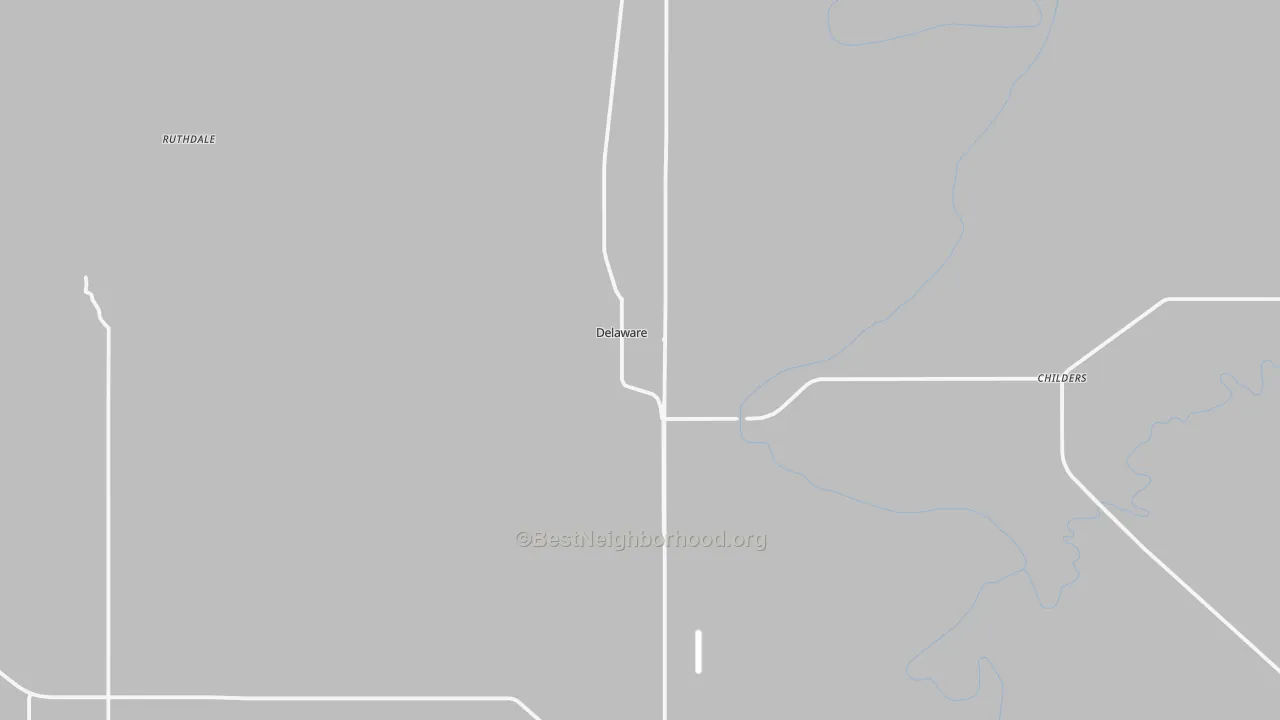 Transit Grade map of Nowata County, OK