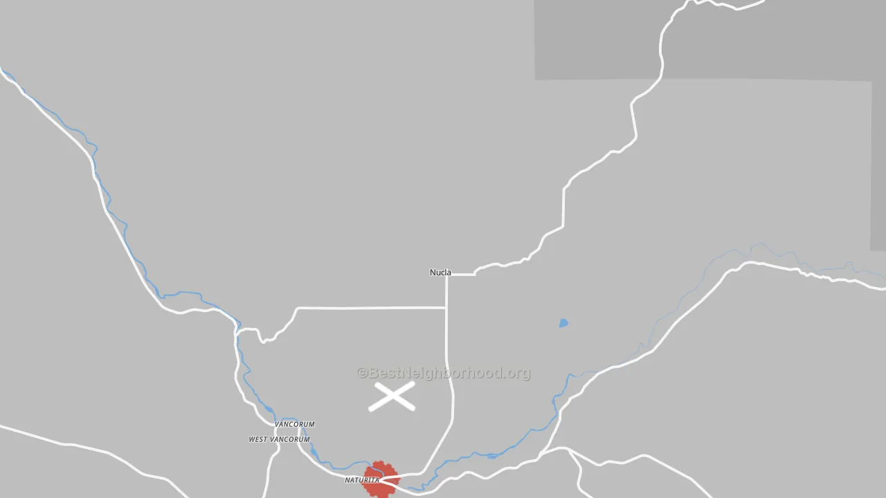 Transit Grade map of Nucla, CO