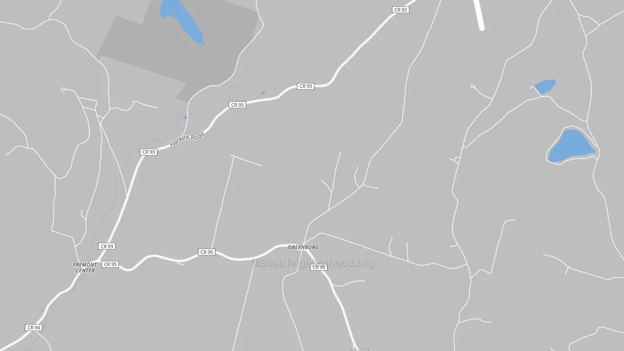 Transit Grade map of Obernburg, NY