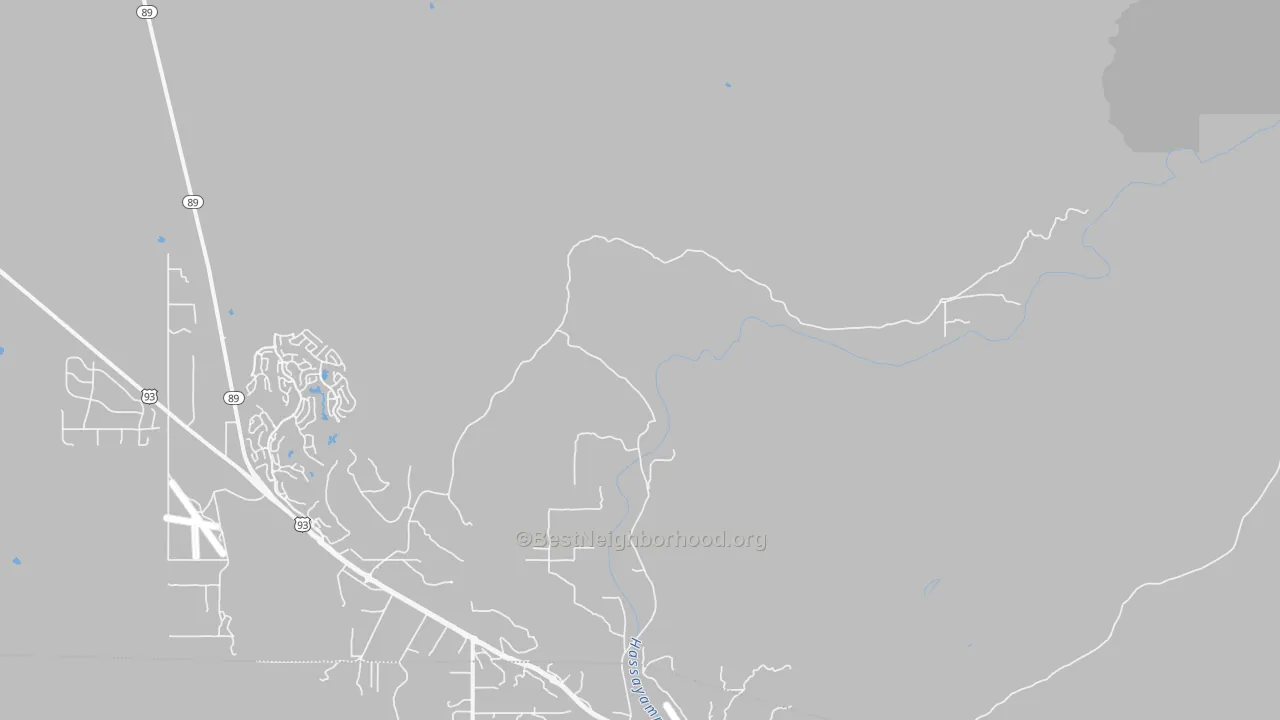 Transit Grade map of Octave, AZ