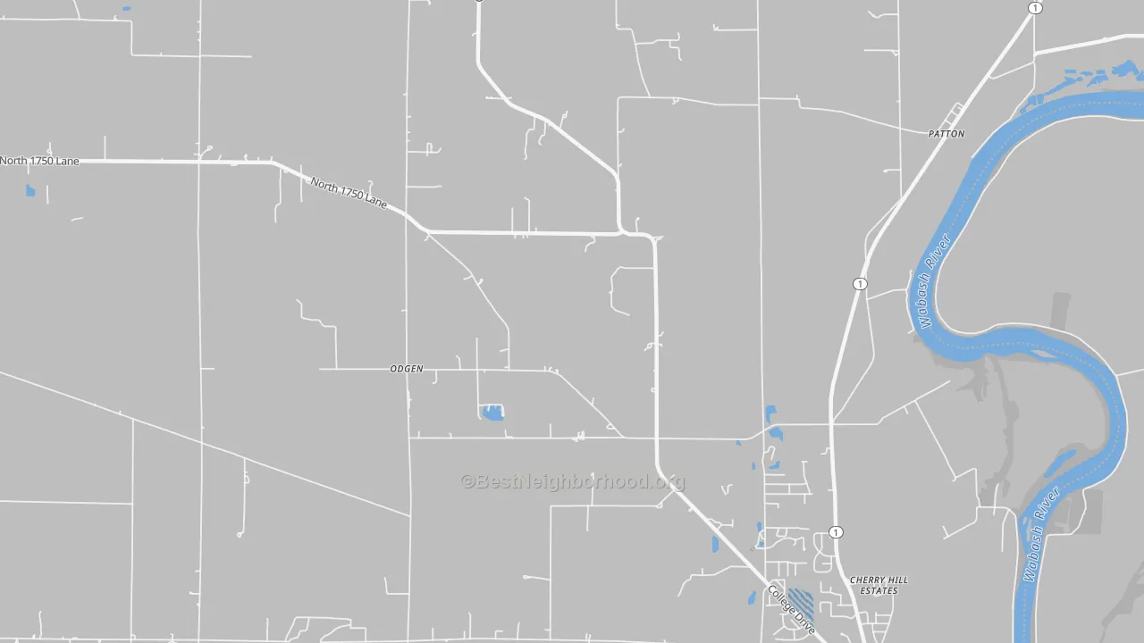 Transit Grade map of Odgen, IL