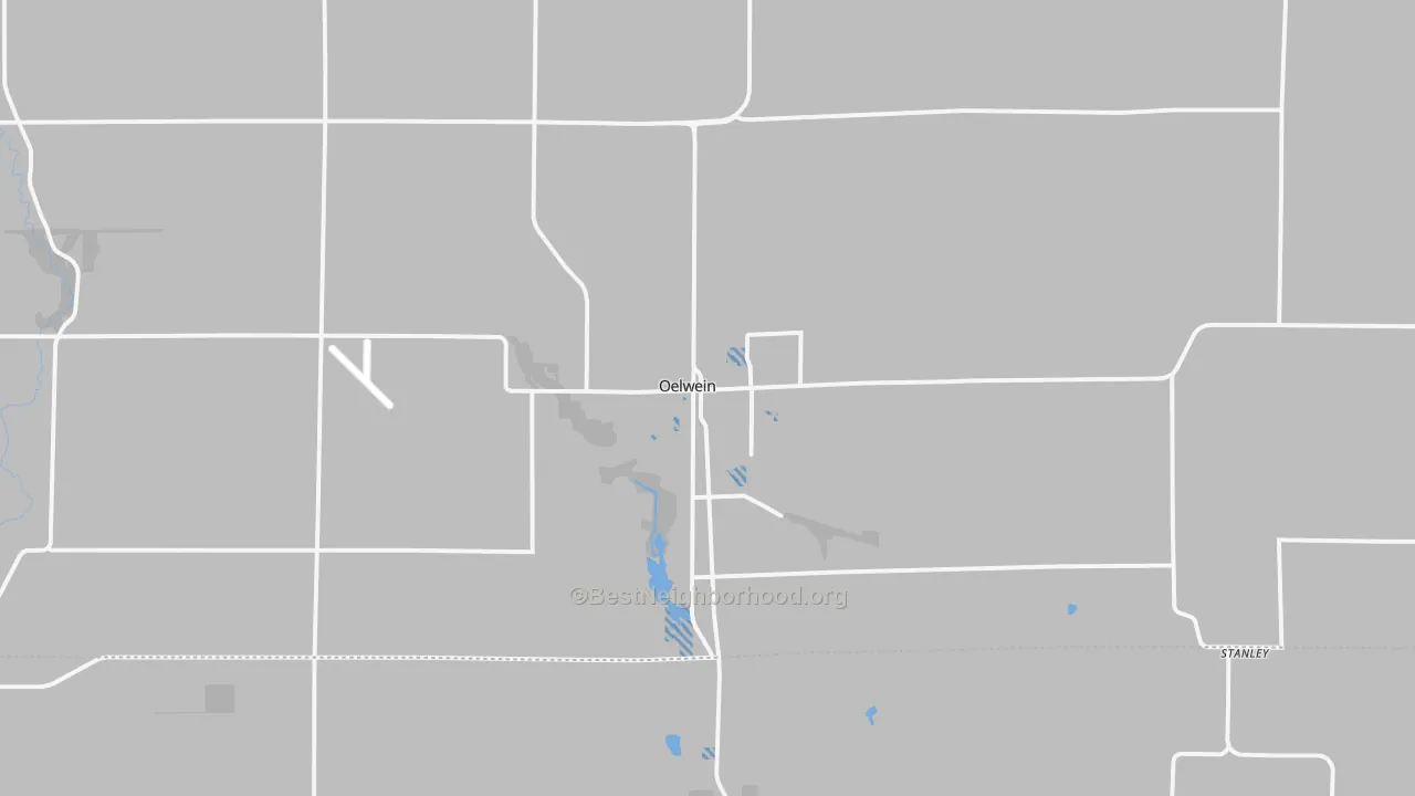 Transit Grade map of Oelwein, IA