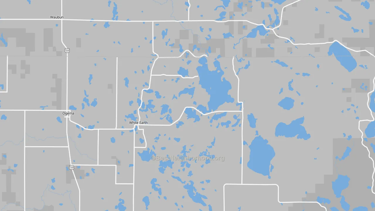 Transit Grade map of Ogema, MN