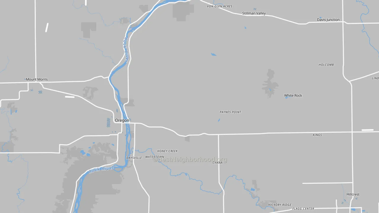 Transit Grade map of Ogle County, IL