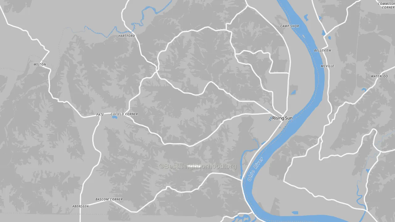 Transit Grade map of Ohio County, IN
