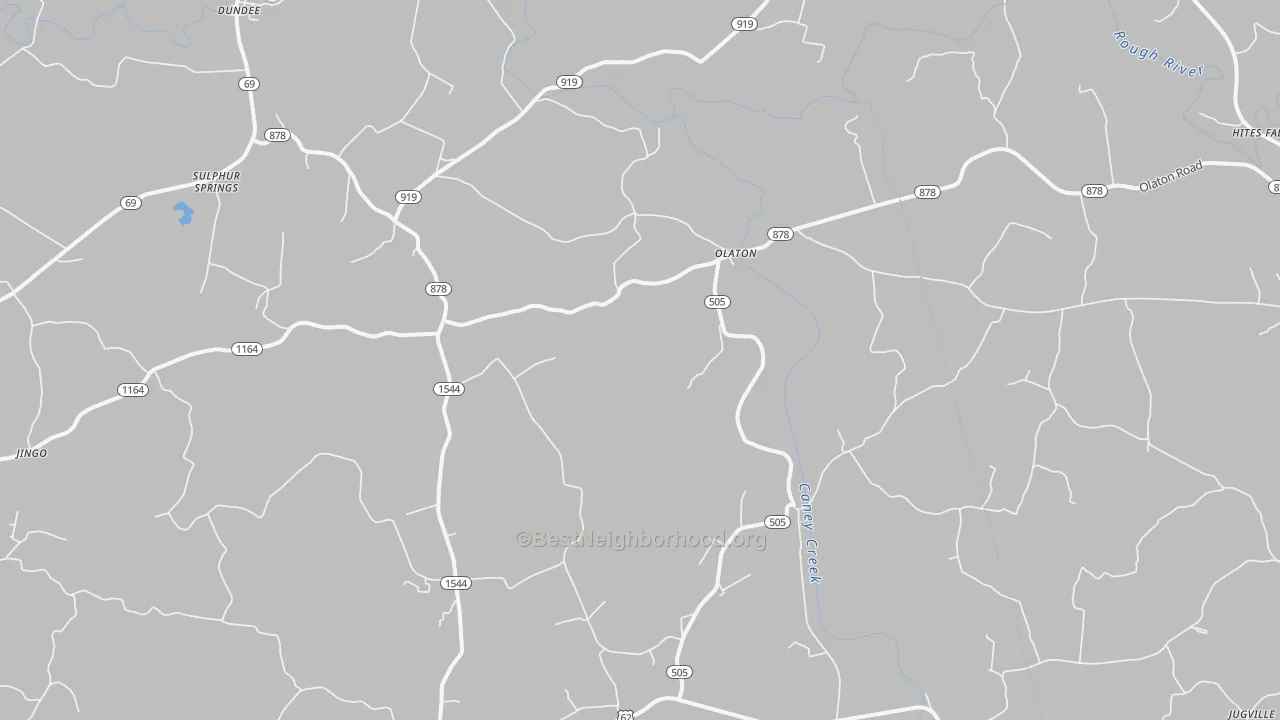 Transit Grade map of Olaton, KY