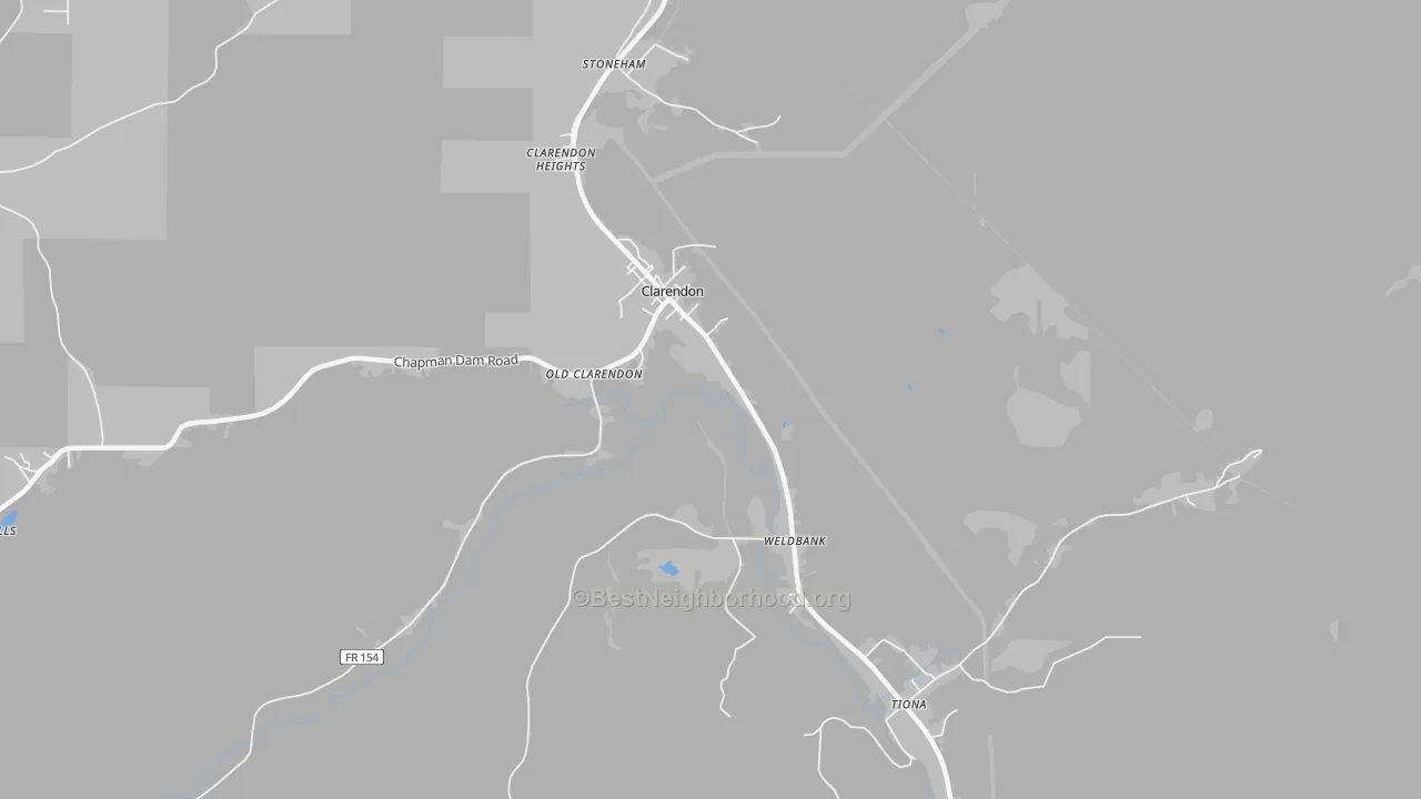 Transit Grade map of Old Clarendon, PA