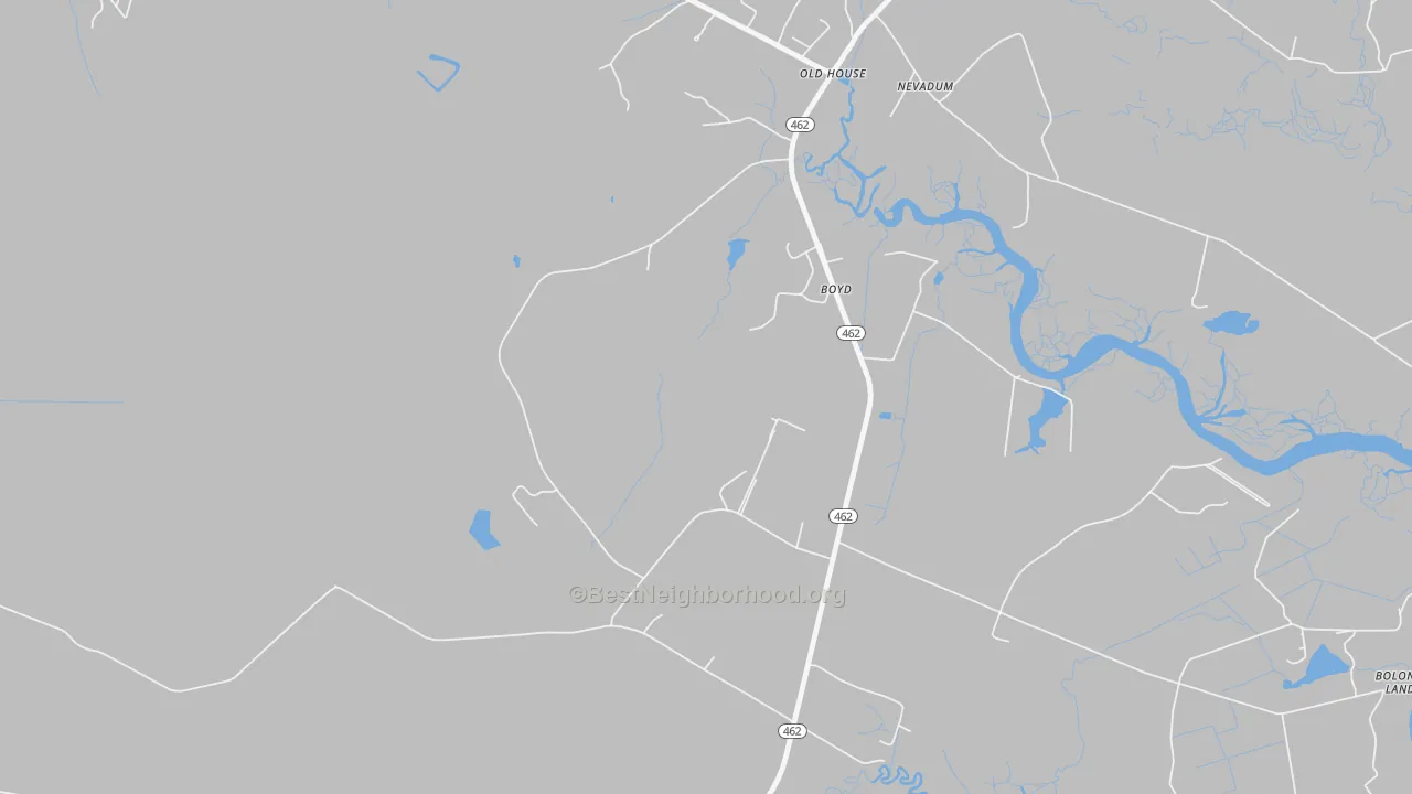 Transit Grade map of Old House, SC