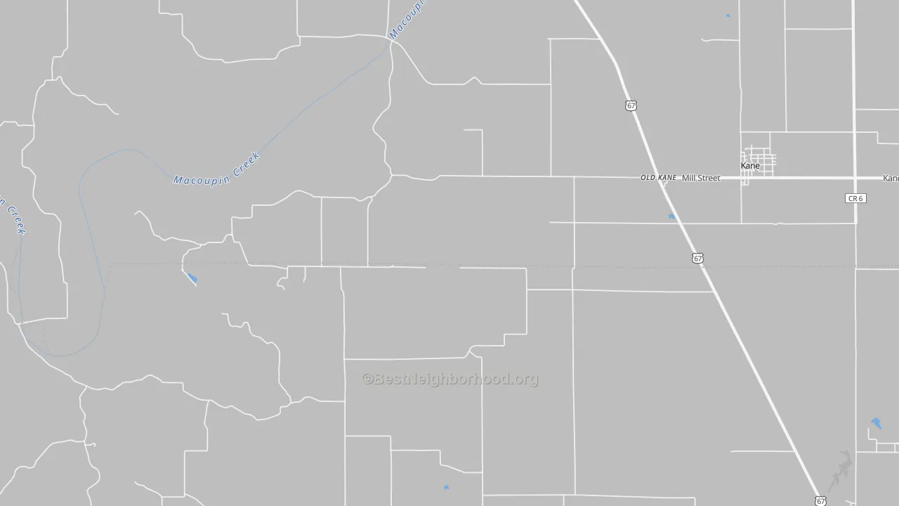 Transit Grade map of Old Kane, IL