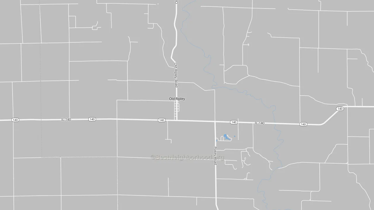 Transit Grade map of Old Ripley, IL