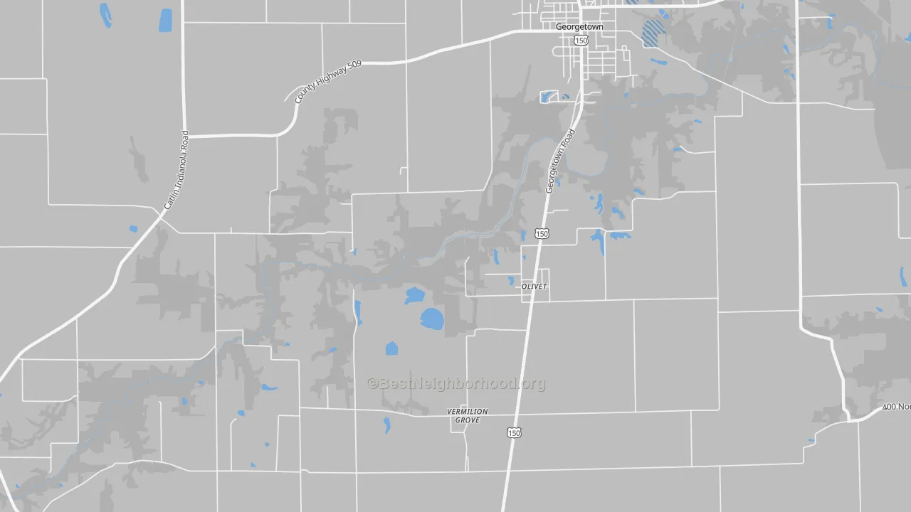 Transit Grade map of Olivet, IL