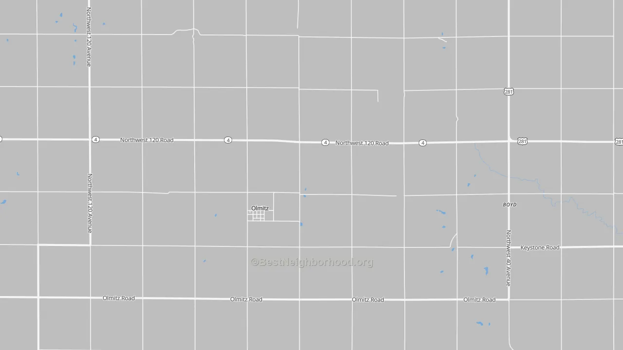 Transit Grade map of Olmitz, KS