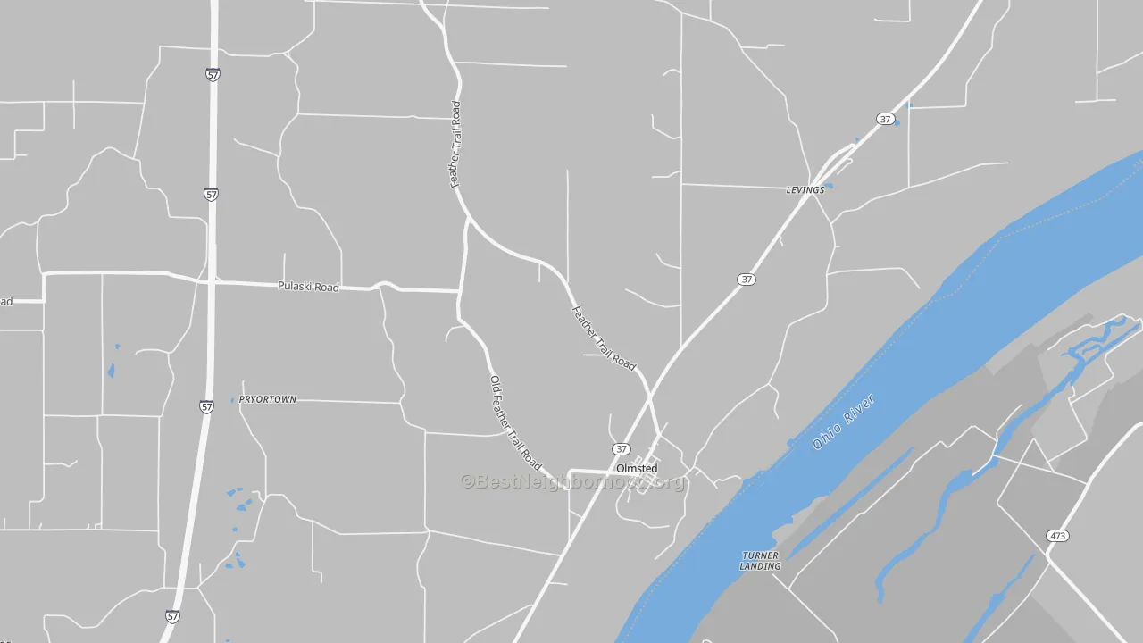 Transit Grade map of Olmsted, IL