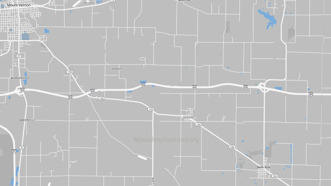 Transit Grade map of Opdyke, IL