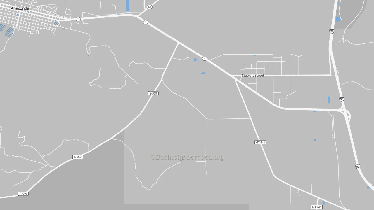 Transit Grade map of Opportunity, MT
