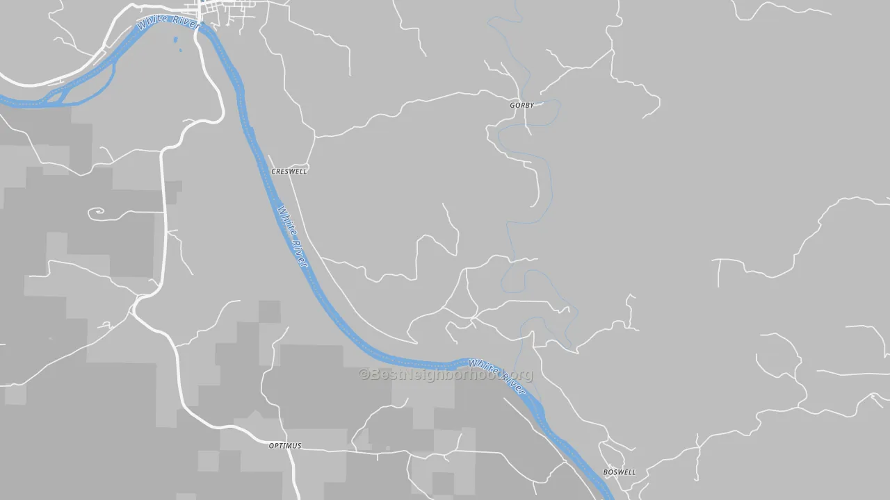 Transit Grade map of Optimus, AR
